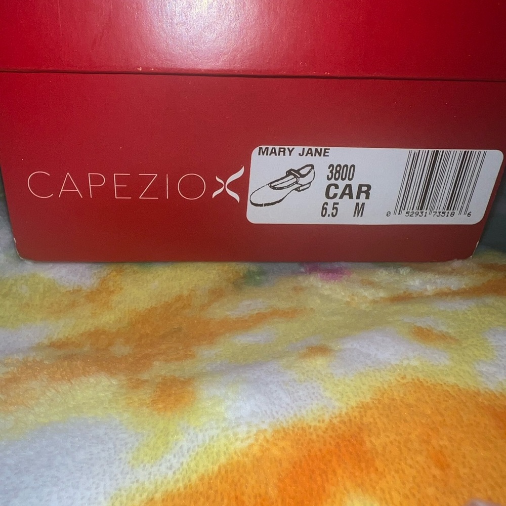 Capezio Tan Mary Jane Tap shoes